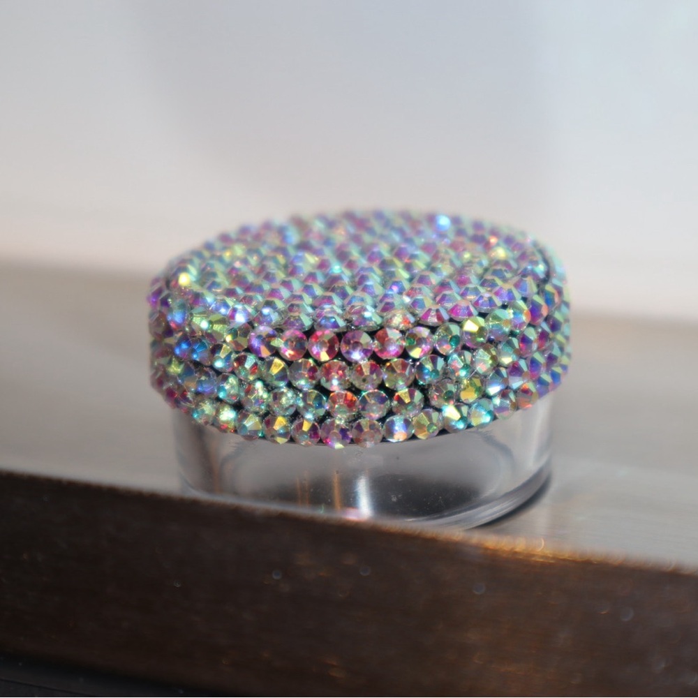 Handmade travel toiletry chapstick/moisturizer case